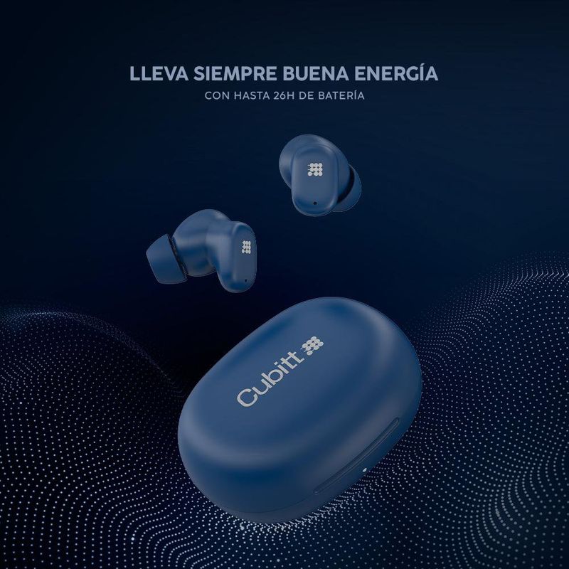 Power Buds Audífonos Inalámbricos ANC Azul
