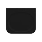 Porta Rollo Adhesivo de Papel Higiénico para Baño Color Negro