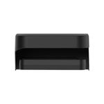 Porta Rollo Adhesivo de Papel Higiénico para Baño Color Negro