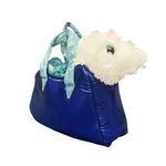Bolsa Azul con Peluche Perrito