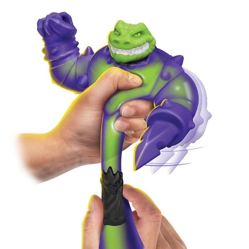 Figura Elástica Goo Jit Zu Smash Strikers Pack Doble Tyro vs Rock Jaw