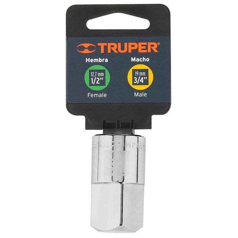 Adaptador Cuadrado para Ratchet de 1/2 a 3/4 Plg