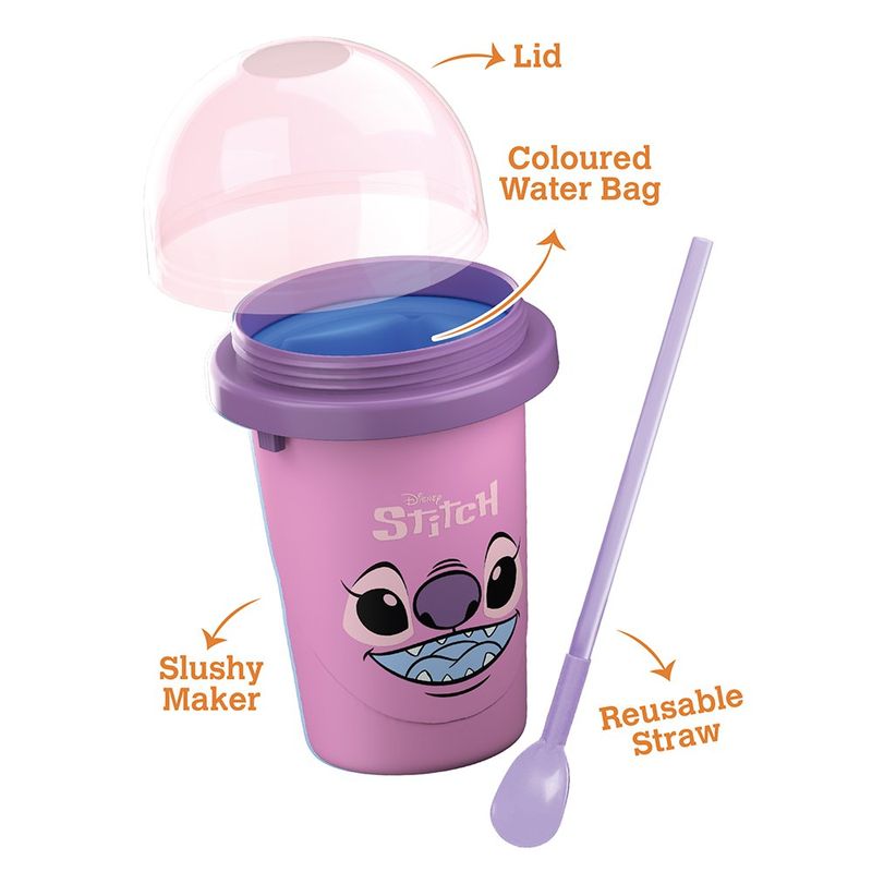 Vaso para Granizadas Disney Stitch ChillFactor Reutilizable - Presentación Surtida