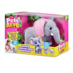 Set Pets Alive Mamá Elefante con Bebés Sorpresa y Sonidos Interactivos