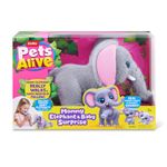 Set Pets Alive Mamá Elefante con Bebés Sorpresa y Sonidos Interactivos