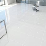 Piso Cerámico Alaska Blanco Brillante 31 x 31 cm