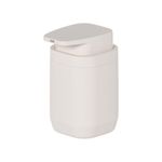 Jabonera con Dosificador para Baño Color Beige