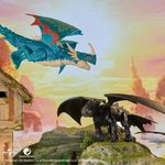 Set de 2 Figuras de Batalla Cómo Entrenar a Tu Dragón con Efectos - Presentación Surtida
