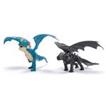 Set de 2 Figuras de Batalla Cómo Entrenar a Tu Dragón con Efectos - Presentación Surtida