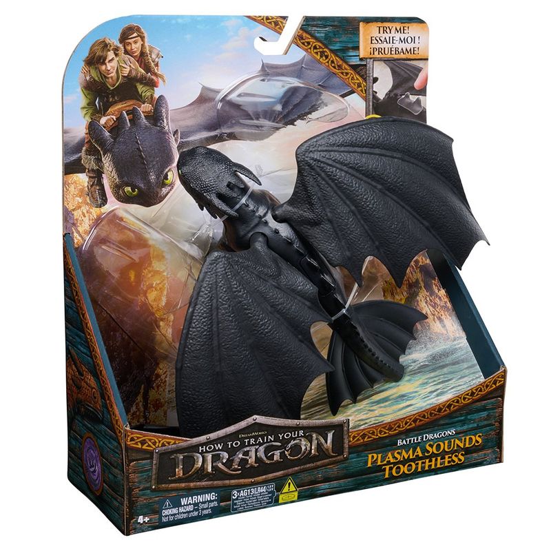 Set de 2 Figuras de Batalla Cómo Entrenar a Tu Dragón con Efectos - Presentación Surtida