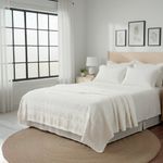 Throw Decorativo de 127 x 177 cm Color Blanco