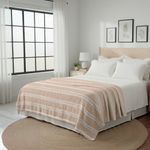 Throw Decorativo de 127 x 177 cm Color Peach