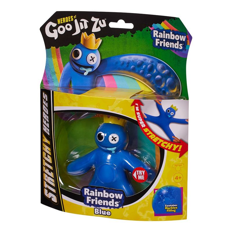 Figura Elástica Goo Jit Zu Rainbow Friends Stretch Héroes Diseño Surtido