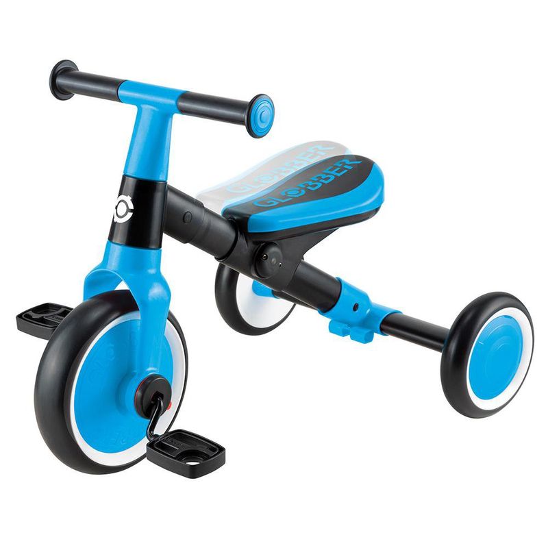 Triciclo de Aprendizaje 2 en 1 Celeste