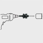 Adaptador para Broca Sierra Diamante de 7/16 Plg