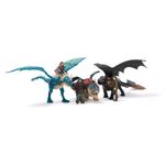 Set de Figura Vikingo y Dragón Cómo Entrenar a Tu Dragón - Presentación Surtida