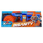 Lanzador X Shot Insanity Blitz Hammer con Tambor de 40 Dardos