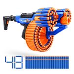 Lanzador X Shot Insanity Blitz Hammer con Tambor de 40 Dardos