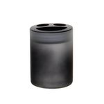 Set de 3 Piezas de Accesorios de Vidrio para Baño Color Negro