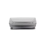 Set de 3 Piezas de Accesorios de Vidrio para Baño Color Negro