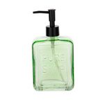 Dispensador de Vidrio para Jabón Líquido 350 ml Colores Surtidos