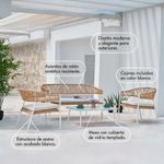 Set de Sala para Exterior Montreal 4 Piezas