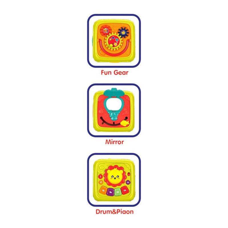 Cubo de Aprendizaje Funny Wisdom Cube con Música y Actividades Sensoriales