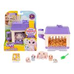 Set Little Live Pets Mama Surprise Minis con Casita y Bebés - Presentación Surtida