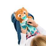 Mascota Interactiva de Tigre Little Live Pets Cozy Dozys Java con Sonidos y Reacciones