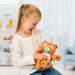 Mascota Interactiva de Tigre Little Live Pets Cozy Dozys Java con Sonidos y Reacciones