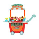 Tienda de Helados Fun Market de 46 Piezas para Juego de Roles