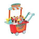 Tienda de Helados Fun Market de 46 Piezas para Juego de Roles