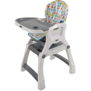 Silla Alta Kinder City Círculos Unisex