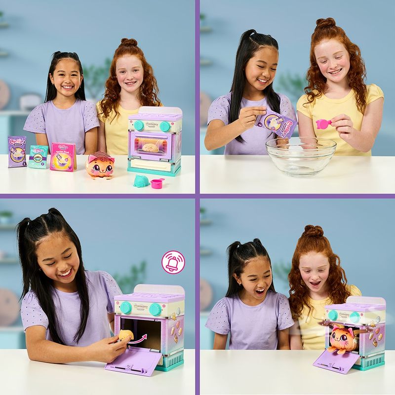 Mini Horno Cookeez Makery Lil' Bakez con Peluche Sorpresa - Presentación Surtida