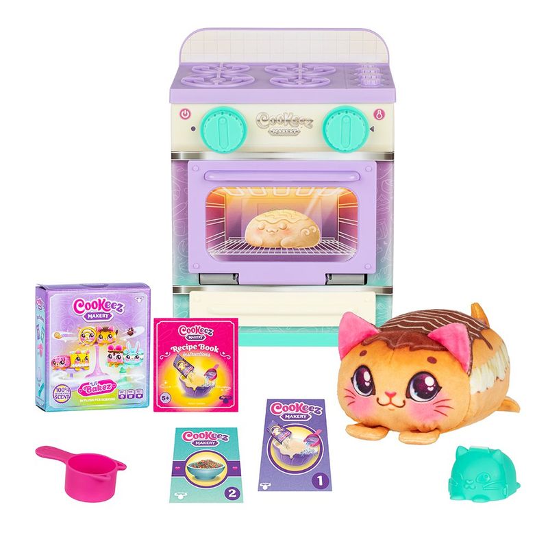 Mini Horno Cookeez Makery Lil' Bakez con Peluche Sorpresa - Presentación Surtida