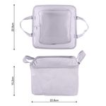 Set de Baño 15 Piezas con Cortina Impermeable y Alfombra Colores Surtidos