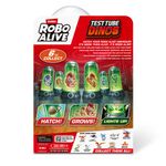 Dinosaurio de Juguete Robo Alive Test Tube Dinos con Luz y Efecto de Crecimiento