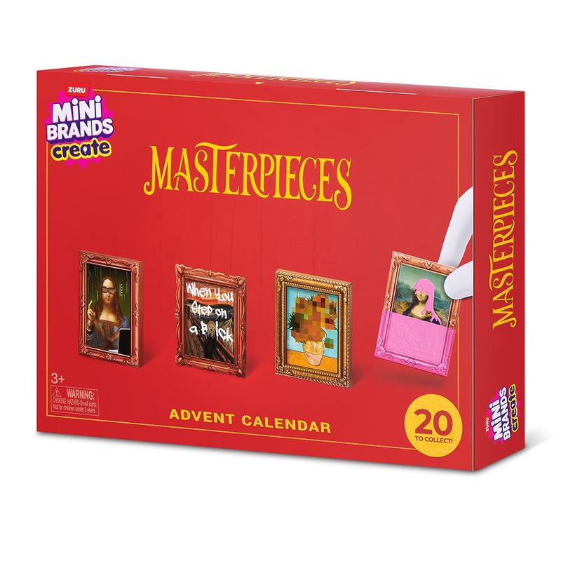 Calendario de Adviento Coleccionable Mini Brands Create Masterpieces Advent Calendar