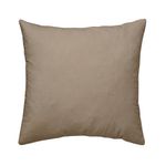 Set de Edredón King 5 Piezas Bordado Geométrico Color Taupe