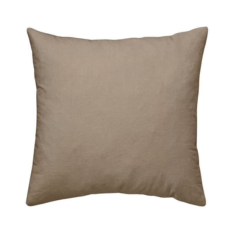 Set de Edredón King 5 Piezas Bordado Geométrico Color Taupe