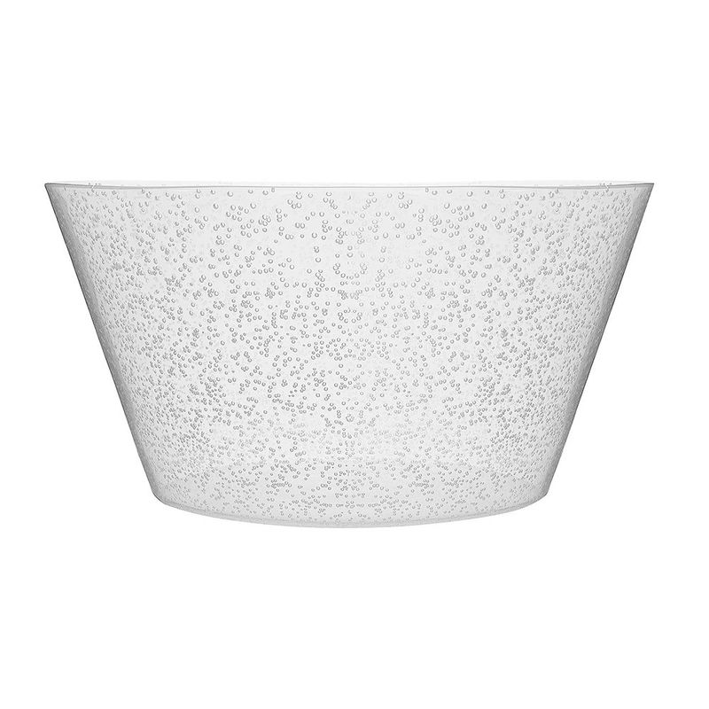 Ensaladera Acrílica de 91.2 oz para Servir Ensaladas Color Transparente