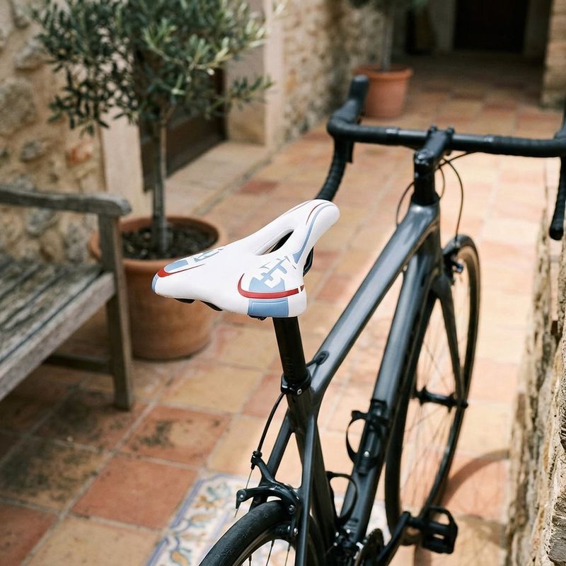 Asiento para Bicicleta Active Color Blanco