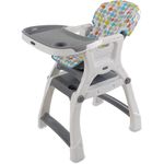 Silla Alta Convertible Kinder City Círculos Unisex - Prinsel