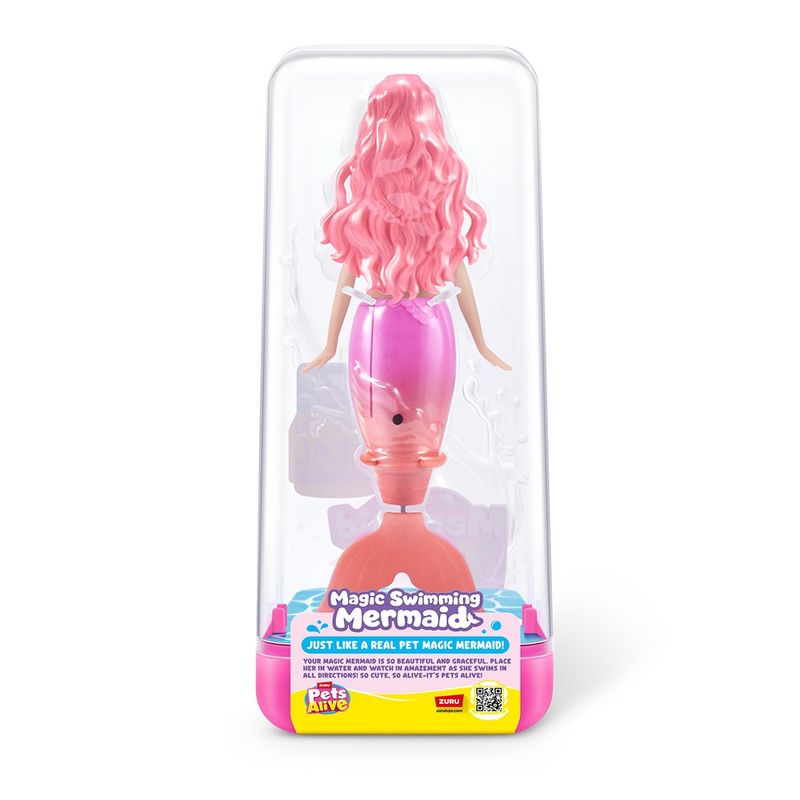 Muñeca Sirena Pets Alive para Agua con Movimiento Mágico - Presentación Surtida