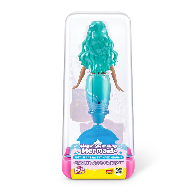 Muñeca Sirena Pets Alive para Agua con Movimiento Mágico - Presentación Surtida