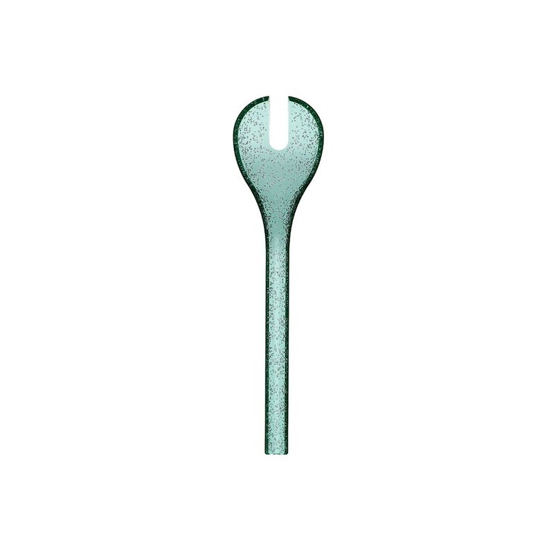 Set de Cubiertos para Ensalada de Acrílico Color Verde