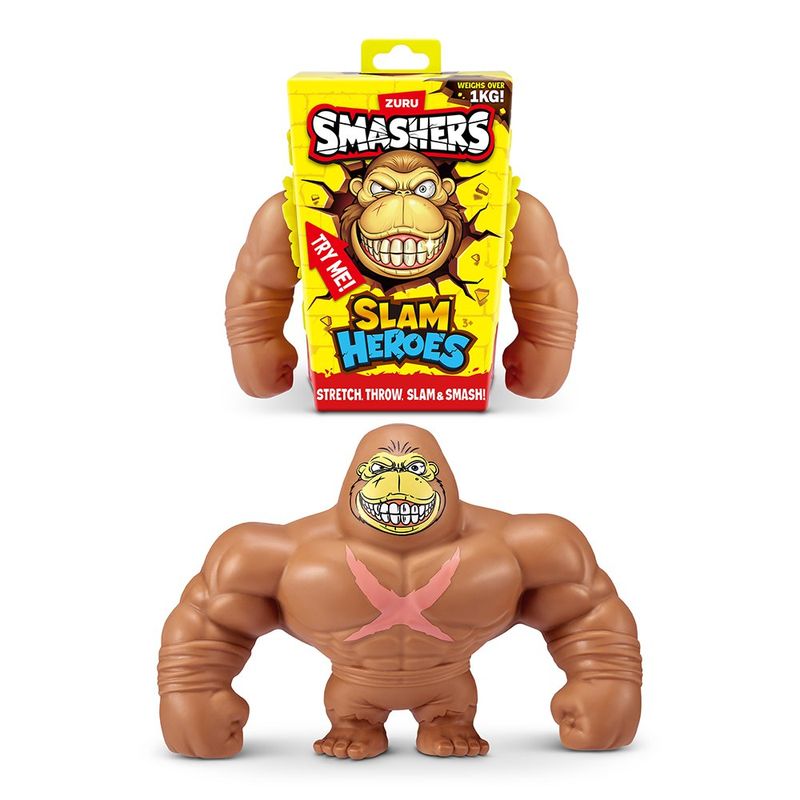 Figura de Juguete Smashers Splat Heroes Superelástica para Juego de Acción - Presentación Surtida