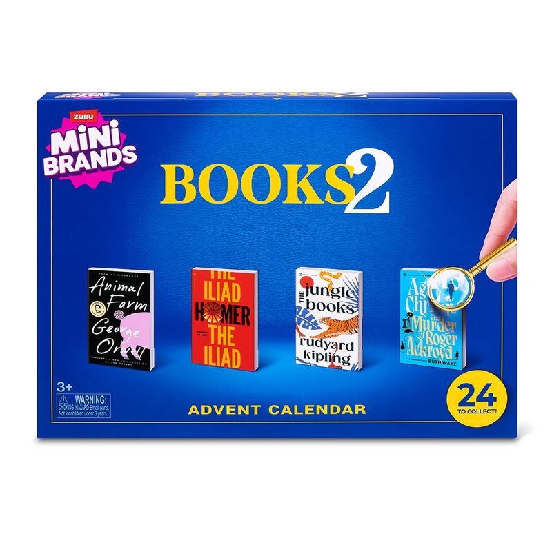 Calendario de Adviento Coleccionable Mini Brands Books 2 Advent Calendar
