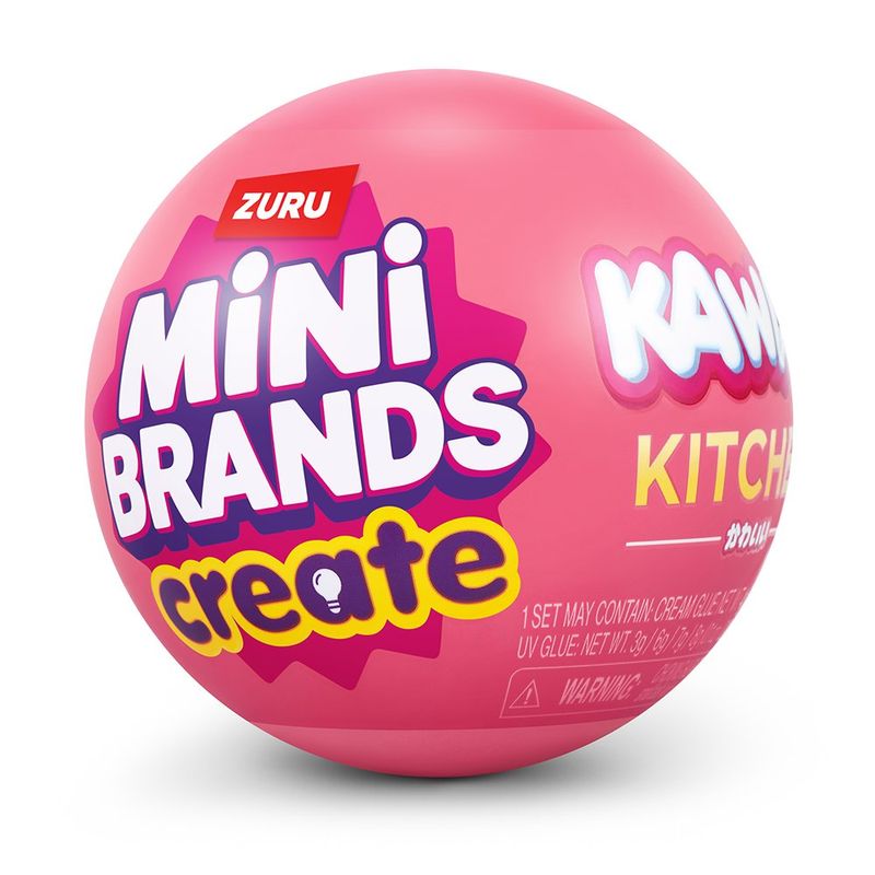 Cápsula Sorpresa Coleccionable Mini Brands Create Kawaii Kitchen