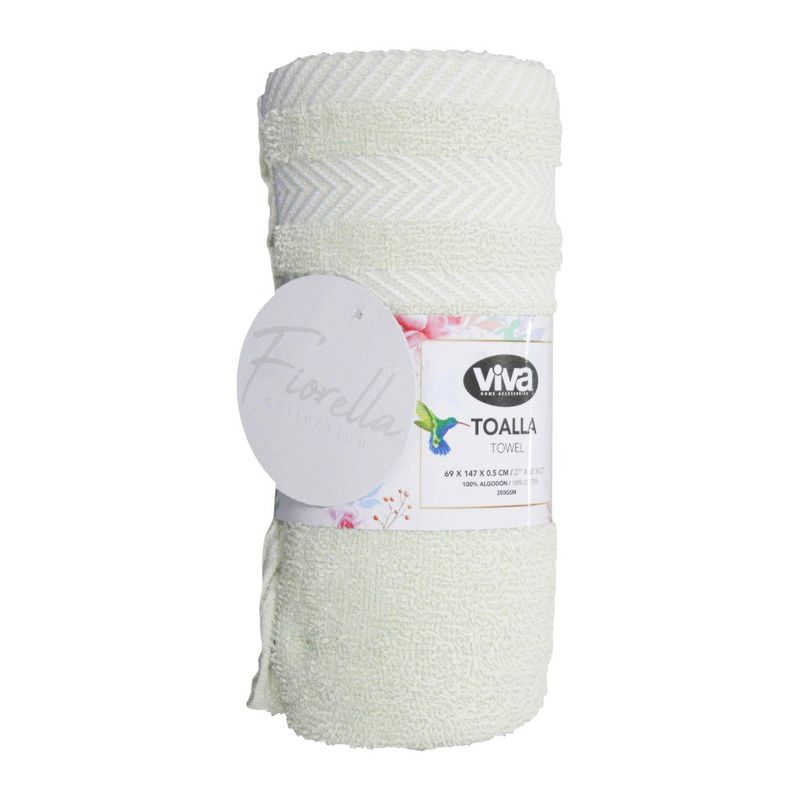Toalla de Baño 100% Algodón de Alta Absorción Colores Surtidos